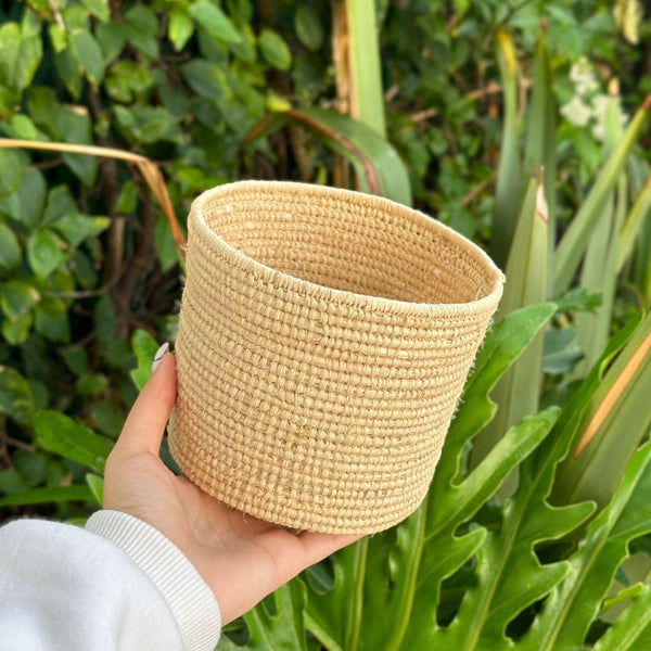 Panier Anouz rond naturel - Ajbir