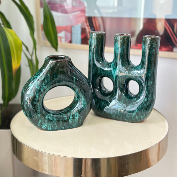 Vase Tafoukt vernis petit - Ajbir