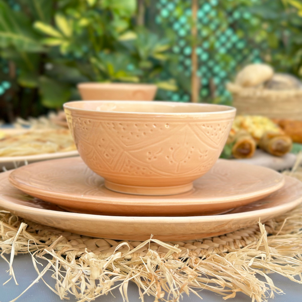 Assiette Tizwelt nude - Ajbir