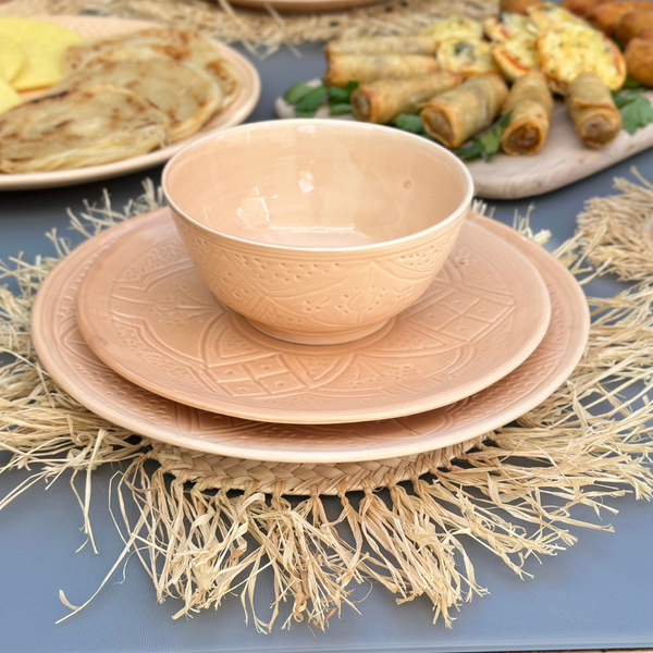 Assiette Tizwelt nude - Ajbir