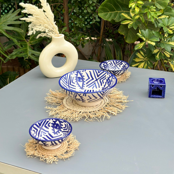 Bol amazigh bleu - Ajbir