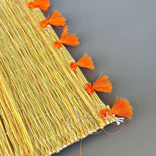 Set de table à pompon (2pièces) - Ajbir