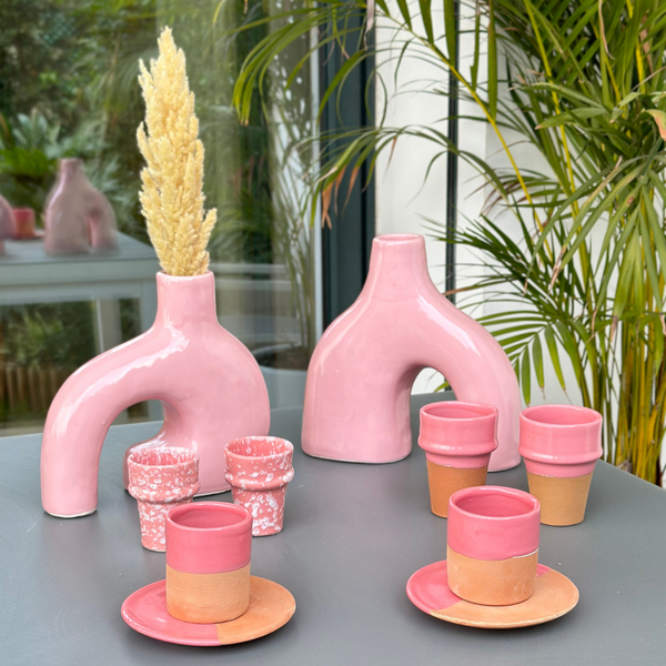 Verre beldi bicolore