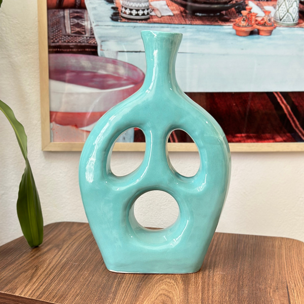 Vase Tamunt turquoise - Ajbir