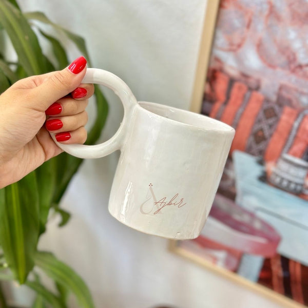 Mug uni anse en haut - Ajbir