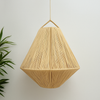 Suspension artisanale en raphia 3