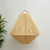 Suspension artisanale en raphia 3
