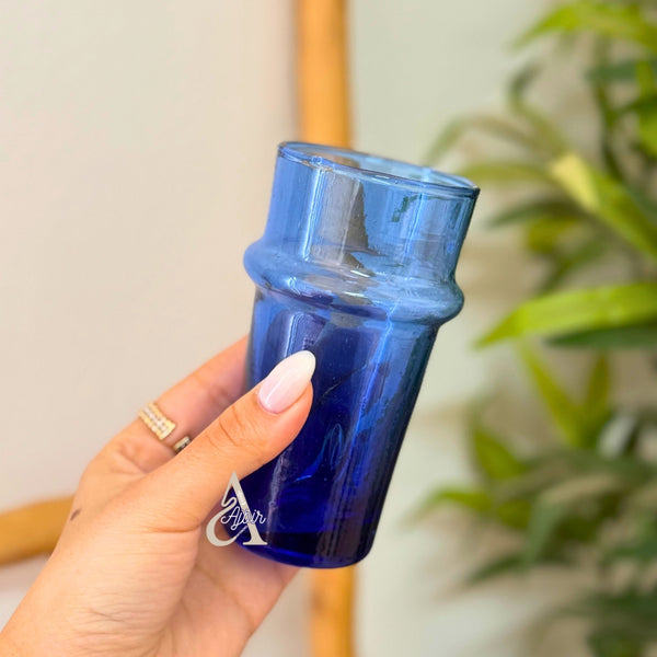 Set 2 Verres beldi bleu 12cm