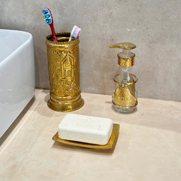 Pack salle de bain Tazrart doré