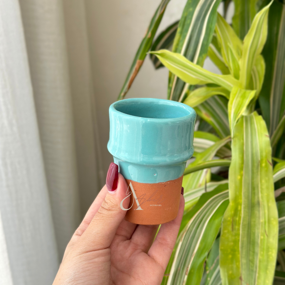 Tasse bicolore mouchetée - Ajbir