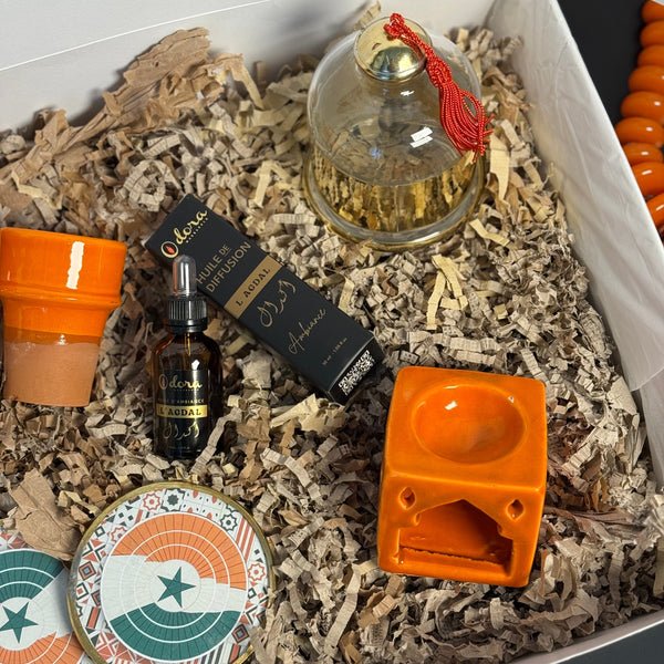 Coffret Cadeau Côte d'Ivoire - Orange Passion| Édition CAN 2025