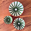 Set de 3 saladiers Tafoukt rayés