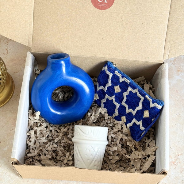 Coffret cadeau artisanal Azul