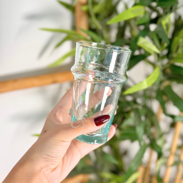 Set de 6 verres à eau/jus beldi transparent 13cm