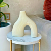 Vase artisanal Azul mat moyen