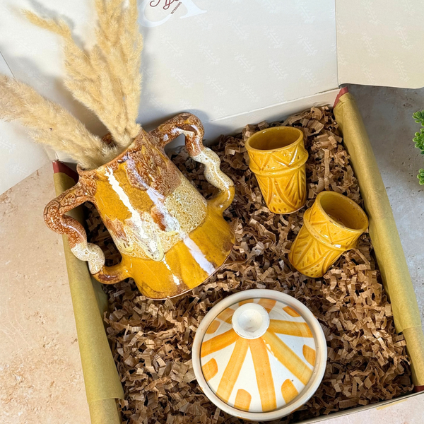 Coffret cadeau artisanal Anaruz Jaune