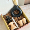 Coffret cadeau artisanal Anir Noir & Beige