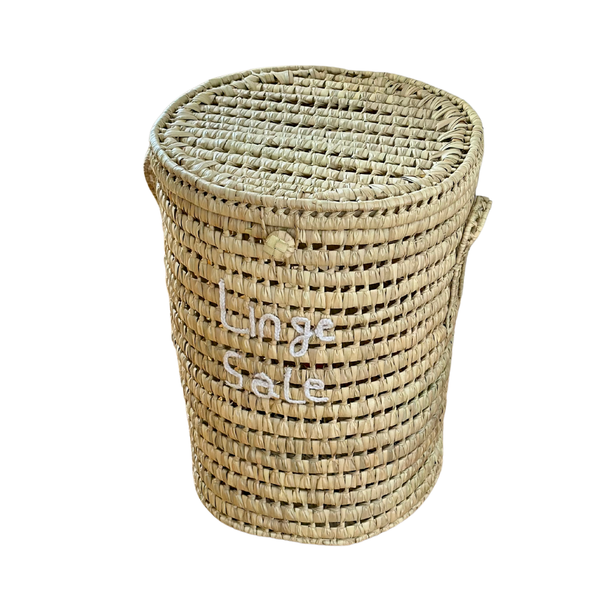 Panier à linge en osier (Linge sale) - Ajbir