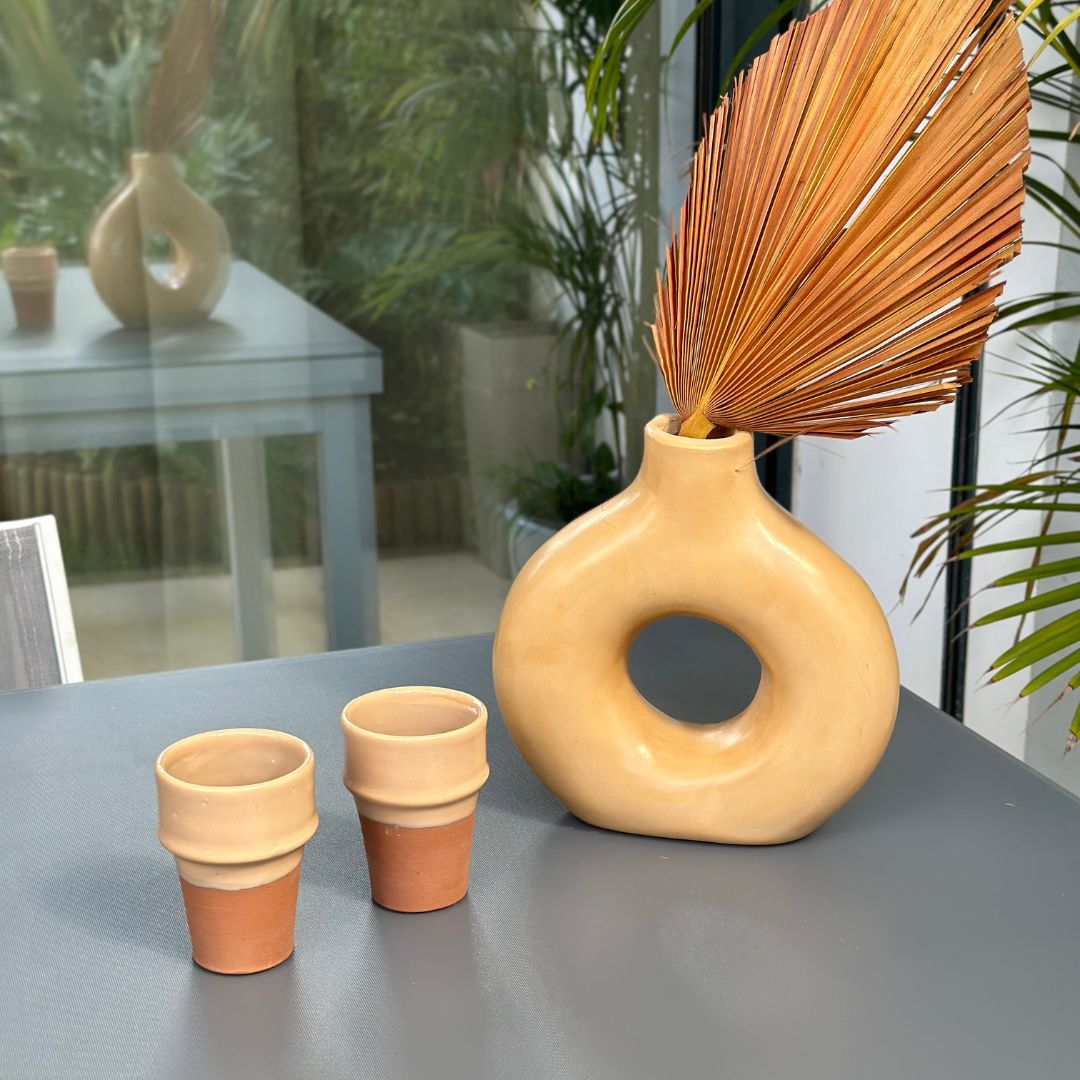 Tasse bicolore mouchetée - Ajbir