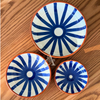 Set de 3 saladiers Tafoukt rayés