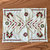 Set de table artisanal brodé marocain Tamanart – Service à thé (9pcs)