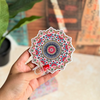 Pack 6 sous tasses Zellige fleur multicolore