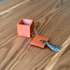 Boîte carrée en céramique terracotta mate Takrat