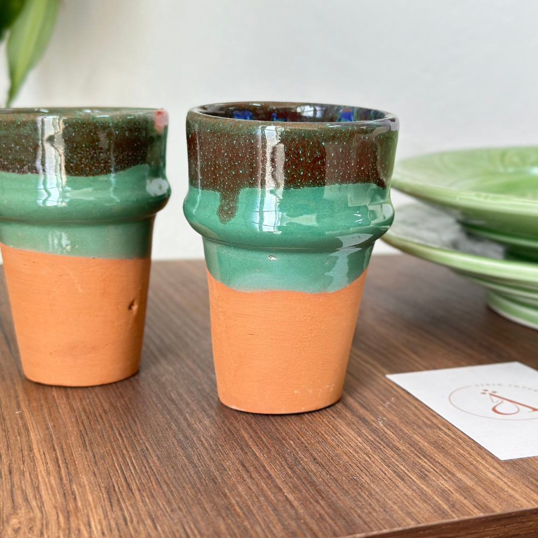 Lot crème et vert Edition Imparfaite