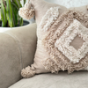 Housse de coussin Tit beige - Ajbir