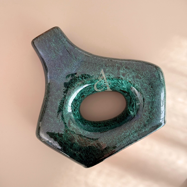 Vase Artisanal Tanara petit moucheté