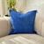 Housse de coussin Sabra (soie de cactus) bleu