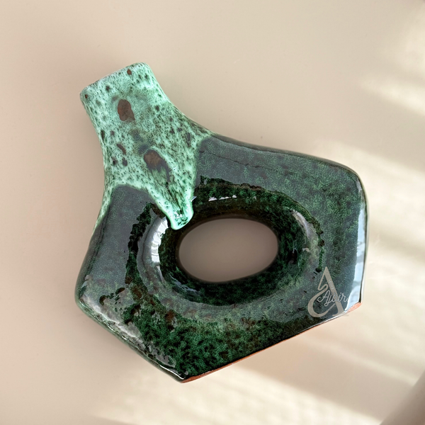 Vase Artisanal Tanara petit moucheté