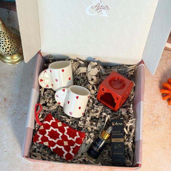 Coffret Cadeau Artisanal Tawada Rouge | Edition Valentine's Day
