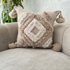 Housse de coussin Tit beige - Ajbir