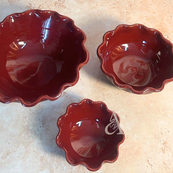 Saladier Tawada Bordeaux Simple