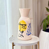 Vase Azrur jaune et bleu