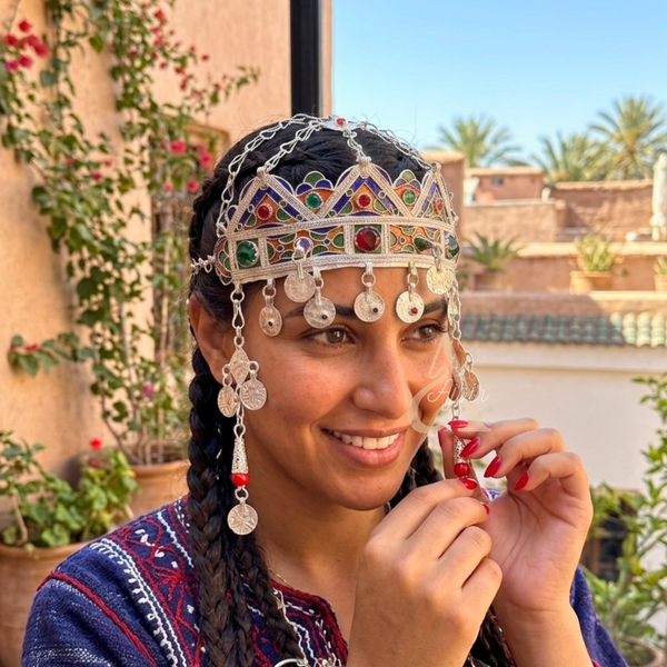 Tawenza - Accessoire Amazigh pour la tête