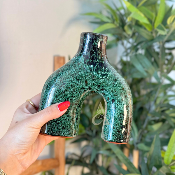 Mini vase Azul vernis