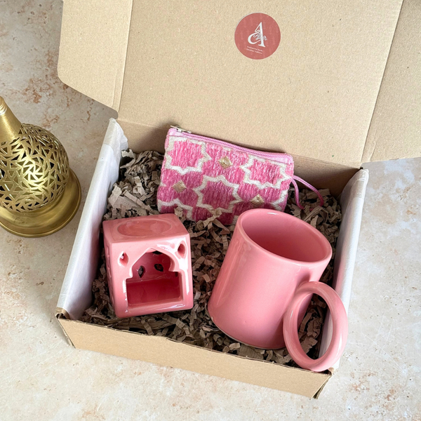 Coffret cadeau artisanal Tiziri Rose