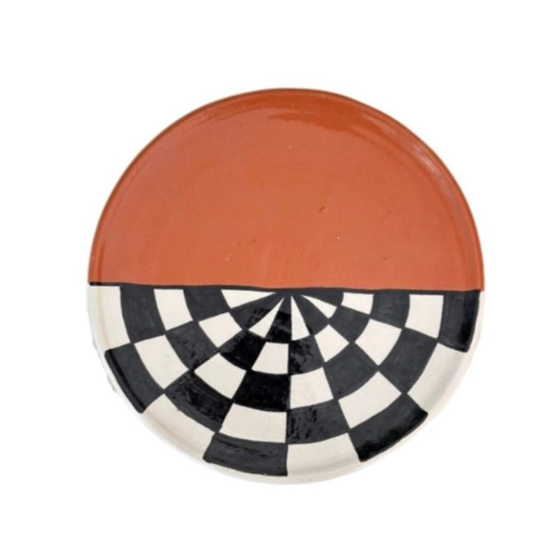 Assiette Dayad  terracota - Ajbir