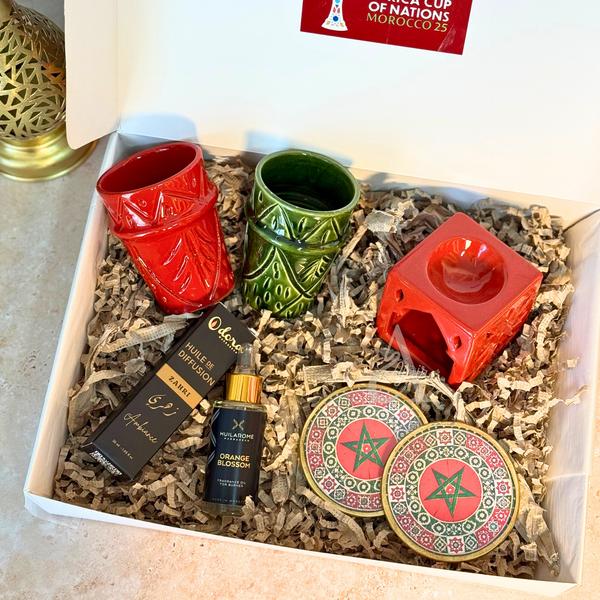 Coffret Cadeau Artisanal Tiziri Maroc | Édition CAN 2025