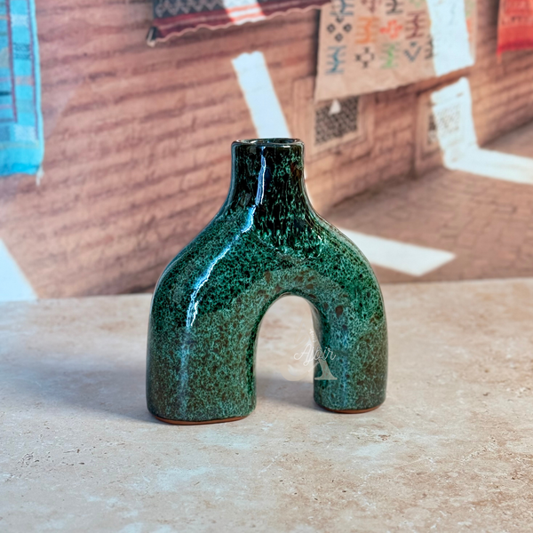 Mini vase Azul vernis