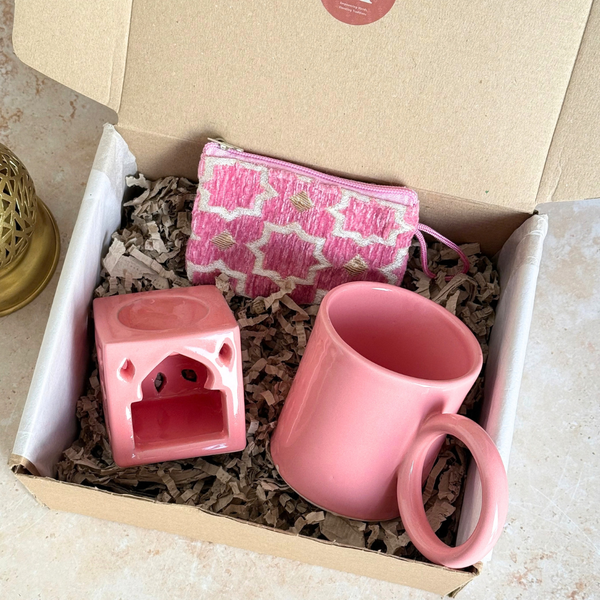 Coffret cadeau artisanal Tiziri Rose