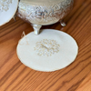 Duo porte-théière et sous-théière artisanal brodé Azrir