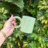 Mug anse milieu uni