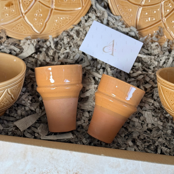Coffret cadeau artisanal XL Ammas Sable & Terracotta