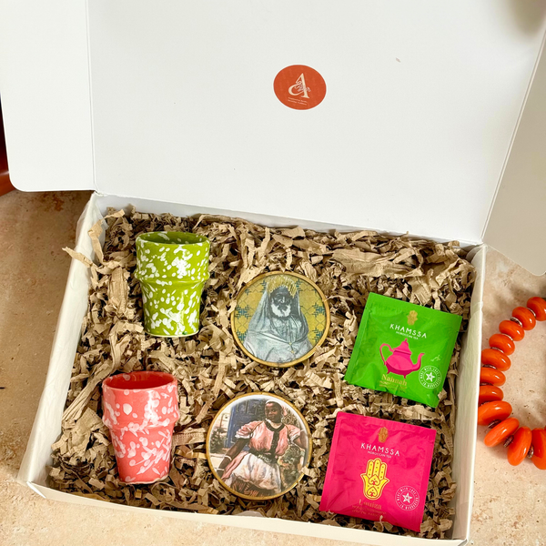 Coffret cadeau Ameqran Duo Pistache & Rose