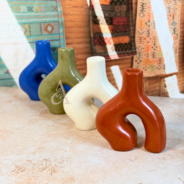 Vase artisanal Adal mini mat