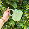 Mug anse milieu uni