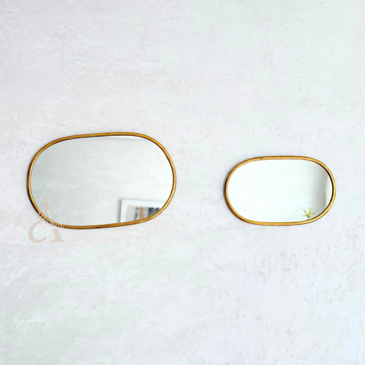 Miroir Tiniri Grand en laiton